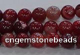 CAA1051 15.5 inches 6mm round dragon veins agate beads wholesale