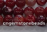 CAA1053 15.5 inches 10mm round dragon veins agate beads wholesale