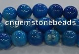 CAA1057 15.5 inches 8mm round dragon veins agate beads wholesale