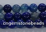 CAA1061 15.5 inches 6mm round dragon veins agate beads wholesale