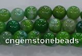CAA1066 15.5 inches 6mm round dragon veins agate beads wholesale