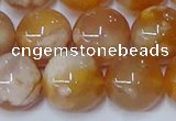 CAA1075 15.5 inches 14mm round sakura agate gemstone beads
