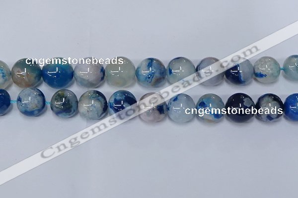 CAA1086 15.5 inches 16mm round sakura agate gemstone beads