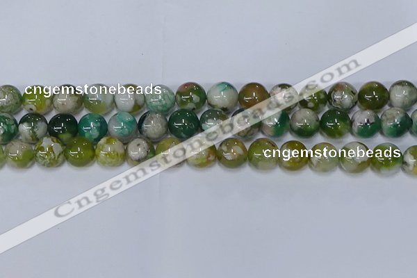 CAA1093 15.5 inches 10mm round sakura agate gemstone beads