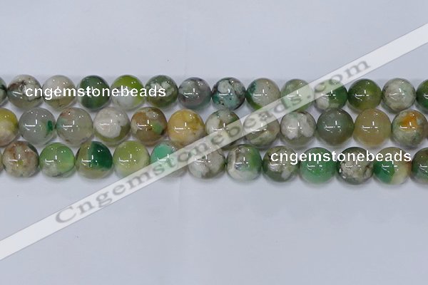 CAA1095 15.5 inches 14mm round sakura agate gemstone beads