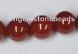 CAA115 15.5 inches 16mm round red agate gemstone beads wholesale