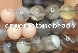 CAA1250 15.5 inches 4mm round Botswana agate beads wholesale