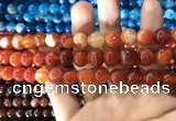 CAA1569 15.5 inches 10mm round banded agate beads wholesale