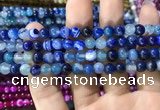 CAA1579 15.5 inches 6mm round banded agate beads wholesale