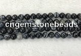 CAA1834 15.5 inches 12mm round banded agate gemstone beads