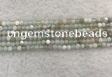 CAA1840 15.5 inches 4mm round banded agate gemstone beads