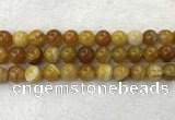 CAA1856 15.5 inches 16mm round banded agate gemstone beads