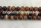 CAA1866 15.5 inches 16mm round banded agate gemstone beads