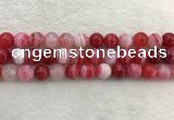 CAA1894 15.5 inches 12mm round banded agate gemstone beads