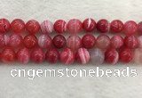 CAA1896 15.5 inches 16mm round banded agate gemstone beads