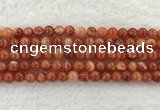 CAA1902 15.5 inches 8mm round banded agate gemstone beads