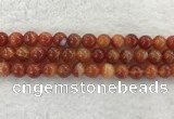 CAA1904 15.5 inches 12mm round banded agate gemstone beads