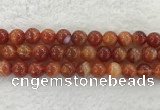 CAA1906 15.5 inches 16mm round banded agate gemstone beads