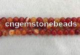 CAA1913 15.5 inches 10mm round banded agate gemstone beads