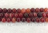 CAA1926 15.5 inches 16mm round banded agate gemstone beads