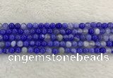 CAA1941 15.5 inches 6mm round banded agate gemstone beads