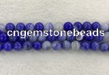 CAA1945 15.5 inches 14mm round banded agate gemstone beads