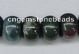 CAA196 15.5 inches 13*18mm rondelle indian agate beads wholesale