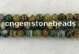 CAA1966 15.5 inches 16mm round banded agate gemstone beads