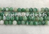 CAA2004 15.5 inches 12mm round banded agate gemstone beads