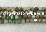 CAA2305 15.5 inches 14mm round banded agate gemstone beads