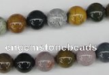 CAA232 15.5 inches 12mm round ocean agate gemstone beads wholesale