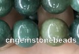 CAA2360 15.5 inches 12mm round moss agate beads wholesale