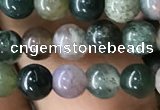 CAA2363 15.5 inches 4mm round Indian agate beads wholesale