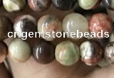 CAA2370 15.5 inches 4mm round ocean agate beads wholesale