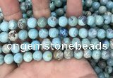 CAA2750 15.5 inches 8mm round agate gemstone beads wholesale