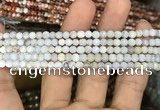 CAA2805 15 inches 4mm faceted round fire crackle agate beads wholesale