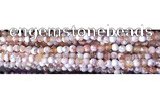 CAA2891 15 inches 6mm faceted round fire crackle agate beads wholesale