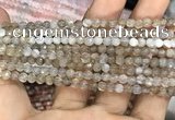 CAA3274 15 inches 4mm faceted round agate beads wholesale