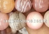 CAA3534 15.5 inches 10mm round pink botswana agate beads