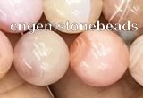 CAA3535 15.5 inches 12mm round pink botswana agate beads