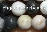 CAA3576 15.5 inches 6mm round parral dendrite agate beads