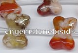 CAA3613 15.5 inches 18*25mm - 20*30mm bone sakura agate beads