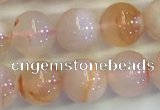 CAA3643 15.5 inches 6mm round sakura agate beads wholesale