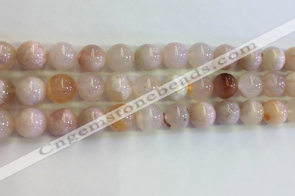 CAA3645 15.5 inches 10mm round sakura agate beads wholesale