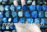 CAA3711 18*20mm - 20*22mm faceted nuggets chrysanthemum agate beads