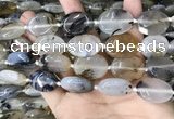 CAA3741 15.5 inches 18*25mm oval Montana agate beads wholesale