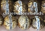 CAA3872 15 inches 8mm round tibetan agate beads wholesale