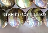 CAA3899 15 inches 10mm round tibetan agate beads wholesale