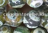 CAA3909 15 inches 10mm round tibetan agate beads wholesale