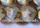 CAA3912 15 inches 10mm round tibetan agate beads wholesale